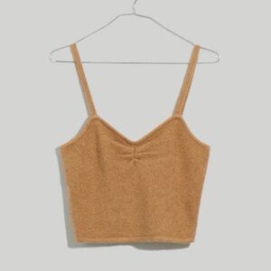 Madewell Mapleton Crop Sweater Tank XL